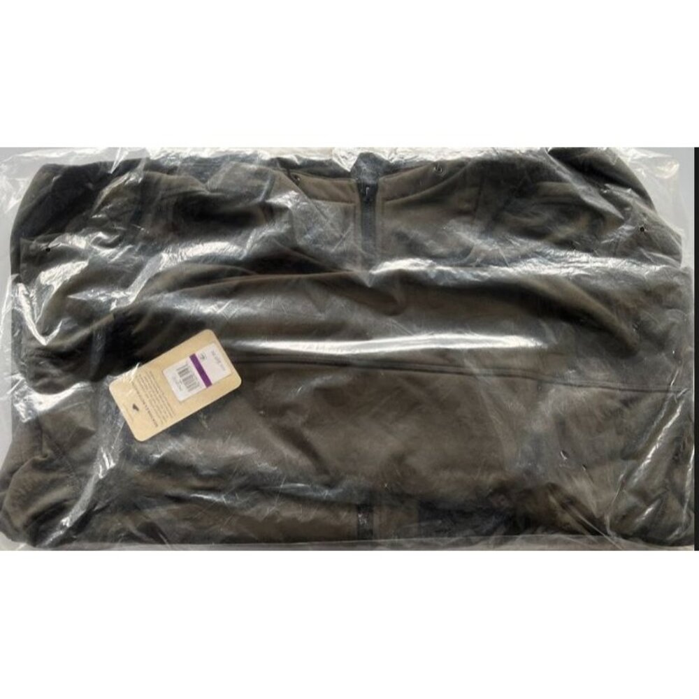 Levi's Men's Hooded SoftShell Jacket Olive Green 2XL - Picture 2 of 5